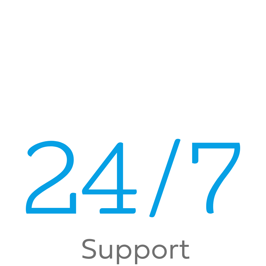 24/7 support